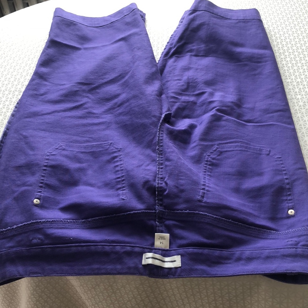 Women’s brand new never worn purple Capri Jeans - Picture 6 of 6